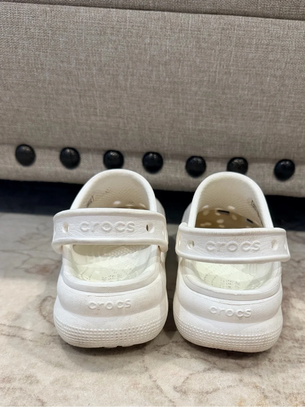 CROCS Kids White Classic Clog